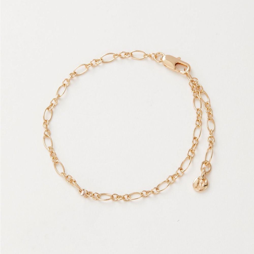 Oval Figaro Chain Bracelet by Fable England